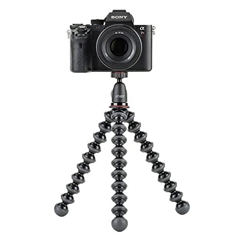 JOBY JB01503-BWW GorillaPod 1K Kit (flexibles Kompaktstativ mit Kugelkopf für größere Kompaktkameras und CSC/spiegellose Kameras) von JOBY