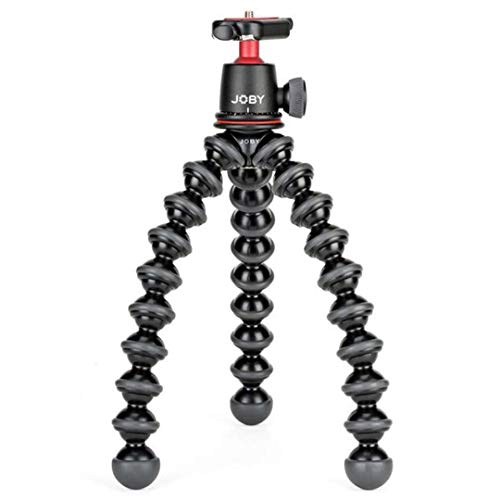 JOBY JB01507-BWW GorillaPod 3K Kit flexibles und leichtes Stativ (mit Kugelkopf für DSLR-, CSC- und spiegellose Kameras, Traglast bis zu 3 kg), Schwarz von JOBY