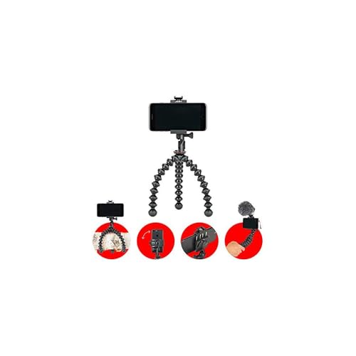 JOBY JB01551-BWW GripTight PRO 2 + GorillaPod Universal-Handy-Halter + Flexi-Stativ in Profi-Ausführung (geeigent für Alle Smartphones mit oder ohne Hülle) von JOBY