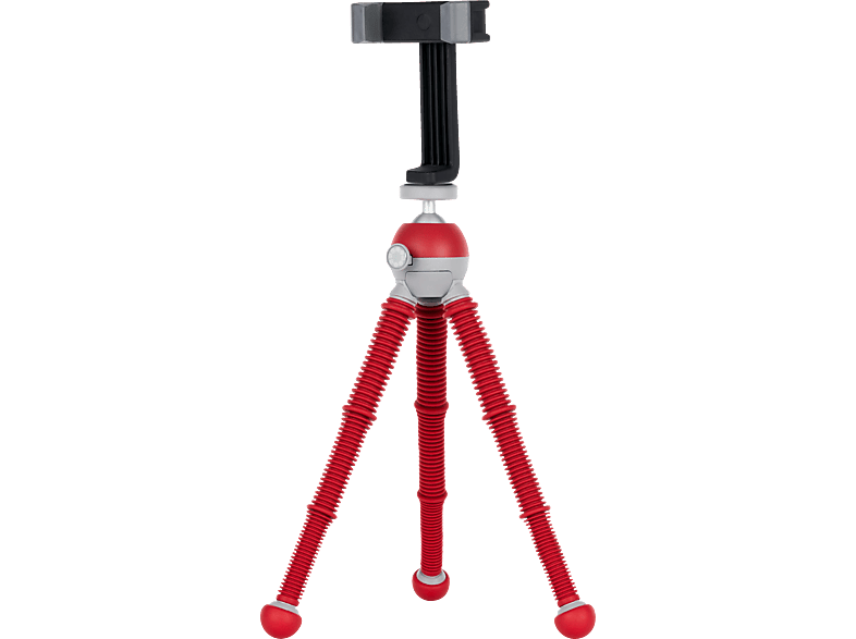 JOBY PodZilla™ Medium Kit Dreibein Stativ, Rot, Höhe offen bis k.A. von JOBY