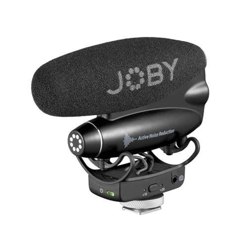 JOBY Wavo PRO Professionelles Richtmikrofon zur Kameramontage, Stabmikrofon mit Eingebauter ANR und mit Rycote-Dämpfungshalterung, Dynamische Mikrofone, Professionelles Mikrofon, Mikrofon Kamera JOBY Wavo PRO Professionelles Richtmikrofon zur Kameramontage, Stabmikrofon mit Eingebauter ANR und mit Rycote-Dämpfungshalterung, Dynamische Mikrofone, Professionelles Mikrofon, Mikrofon Kamera von JOBY