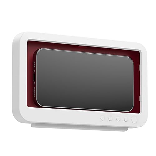 JOCXZI Dusch-Handyhalterung, selbstklebend, Weiß berührbare Anti-Beschlag-Bildschirmhülle, Handyablage für Badezimmer/Küche, mit Flexibler Touchscreen,passend für Smartphone unter 7 Zoll JOCXZI Dusch-Handyhalterung, selbstklebend, Weiß berührbare Anti-Beschlag-Bildschirmhülle, Handyablage für Badezimmer/Küche, mit Flexibler Touchscreen,passend für Smartphone unter 7 Zoll von JOCXZI