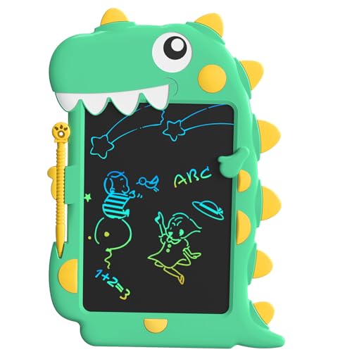 JOEAIS LCD Schreibtafel Kinder 8,5 Zoll, Zeichentablett Im Cartoon Drache Design, PäDagogisches Und Reise Spielzeug Zeichentafeln füR Jungen Und MäDchen, GroßArtige Weihnachts Und Geburtstagsgeschenke von JOEAIS
