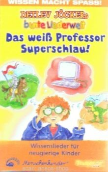 Das Weiß Professor Superschlau! [Musikkassette] von JÖCKER,DETLEV