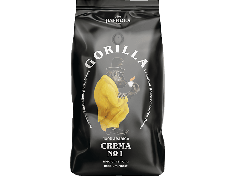 JOERGES Espresso Gorilla Crema No.1 Kaffeebohnen (Kaffeevollautomaten, Siebträger) von JOERGES