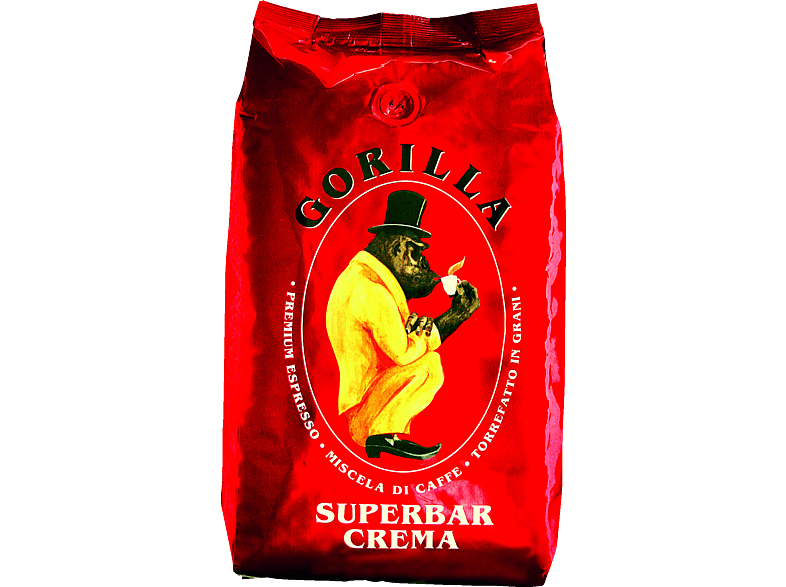 JOERGES Gorilla Super Bar Crema Kaffeebohnen (Kaffeevollautomaten, Siebträger; Espresso) von JOERGES