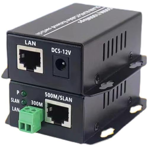 JOFUUM Ethernet über Twisted Pair-Konverter - Ethernet Extender über Twisted Line Telefonkabel, RJ45 LAN Netzwerk-Booster von JOFUUM