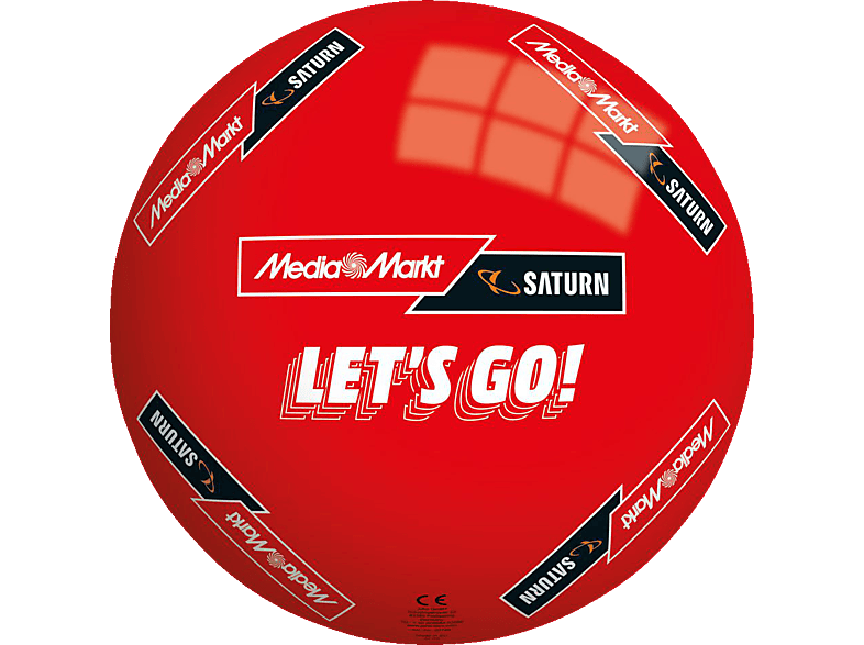 JOHN 20130 MediaSaturn Ball Spielball Rot von JOHN