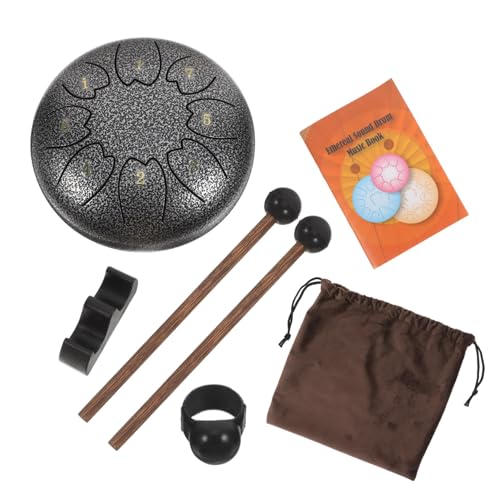 JOINPAYA 1 Satz 6 Ätherische Trommel Handpan-drum-instrument Zungenperkussionstrommel Schlaginstrument Zungentrommel Musikinstrumente Kohlenstoffstahl Dark Grey JOINPAYA 1 Satz 6 Ätherische Trommel Handpan-drum-instrument Zungenperkussionstrommel Schlaginstrument Zungentrommel Musikinstrumente Kohlenstoffstahl Dark Grey von JOINPAYA