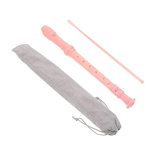JOINPAYA 1 Satz 8 Acht-Loch-Klarinette blockflöte Musikinstrument für Sopranblockflöte für anfänger Kinderflöte Blockflöte für Klarinette für Abs Rosa von JOINPAYA