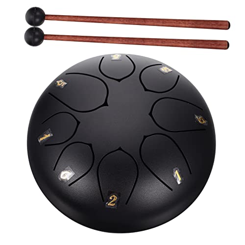 JOINPAYA 1 Satz ätherische Trommel Meditation hohl Luft Mini kreatives schlaginstrument Kleine Musikinstrumente Zungentrommel aus Metall Drum-Percussion-Instrument Handtrommel Stahl Schwarz JOINPAYA 1 Satz ätherische Trommel Meditation hohl Luft Mini kreatives schlaginstrument Kleine Musikinstrumente Zungentrommel aus Metall Drum-Percussion-Instrument Handtrommel Stahl Schwarz von JOINPAYA