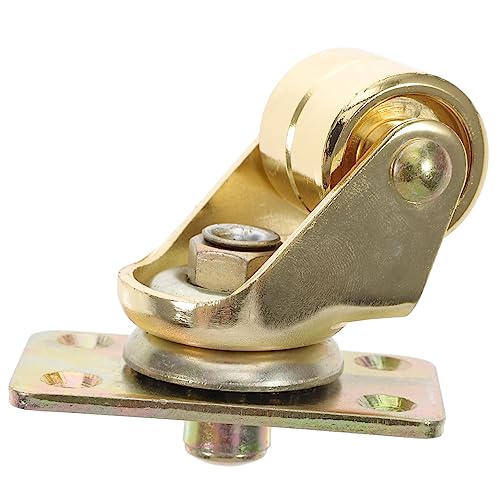 JOINPAYA 1 Stk. Klavierrollen Klavierbewegungsrad Klavierstimmen Klavierdrehrad Klavier Unteres Rad Klavier Kleines Rad Elektronische Tastaturen Klavier Umzug Versorgung Golden Messing von JOINPAYA