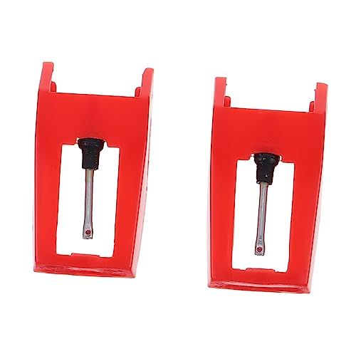 JOINPAYA 2 Stücke Phonographennadel Stift Schallplattennadel grammophon nadeln Schallplatten Spieler Ersatznadeln Zubehör für Plattenspieler Plattenspieler-Plattenspielernadel Aluminium rot JOINPAYA 2 Stücke Phonographennadel Stift Schallplattennadel grammophon nadeln Schallplatten Spieler Ersatznadeln Zubehör für Plattenspieler Plattenspieler-Plattenspielernadel Aluminium rot von JOINPAYA
