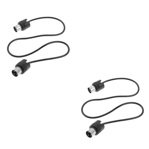 JOINPAYA 2st Soundkartenübertragungszubehör Midi-kabel Rechtwinklig Midi Zu Usb Midi Midikabel 6ft 5-pin-midi-kabelzubehör Professionelles Instrumentenkabel Gitarrenkabel Black Legierung JOINPAYA 2st Soundkartenübertragungszubehör Midi-kabel Rechtwinklig Midi Zu Usb Midi Midikabel 6ft 5-pin-midi-kabelzubehör Professionelles Instrumentenkabel Gitarrenkabel Black Legierung von JOINPAYA