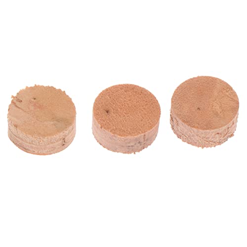 JOINPAYA 3 Stück Posaune Wassertür Key Pad Posaune Wasserschlüssel Korkenstopper Zubehör aus Kork für Posaune Wasserhauptschlüssel Schlüsselmatten aus Kork Tastatur Khaki von JOINPAYA