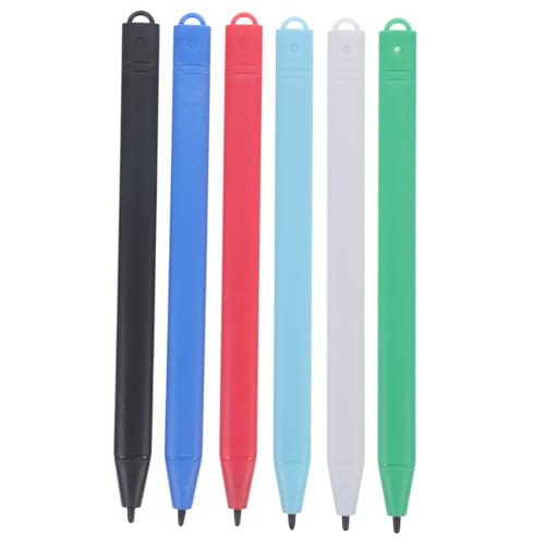 JOINPAYA 6 Stück Led-Schreibtablett-Stifte: LCD-Stylus Schreibtafel-Eingabestift LCD-Schreibblock-Stift Zeichenbrettstifte Für LCD-Schreibtabletts von JOINPAYA