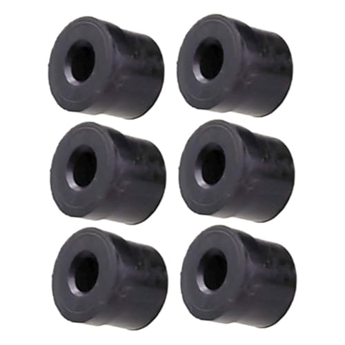 JOINPAYA 6Er Set Hupenpolster Zubehör für Musikinstrumente Instrumentendschützer Posaune stumm Zubehör für Blasinstrumente als Ersatz für Posaune Reparaturwerkzeuge für Posaune Gummi Black von JOINPAYA