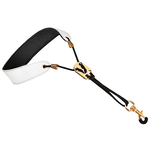JOINPAYA Saxophon-halsgurt Aus Leder – Tenorsaxophon Altsaxophon Sopransaxophon Saxophongurt Für Den Langzeitgebrauch von JOINPAYA