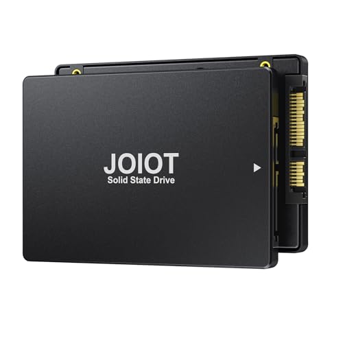 JOIOT Interne SSD 512gb Festplatte SSD SATA III SSD 2.5 Zoll 500 MB/s Lesen 450 MB/s Schreiben Solid State Drive kompatibel mit Desktop/Laptop/PC von JOIOT