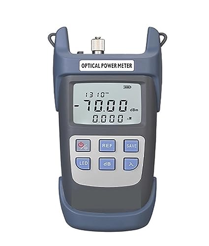 JOJIDE Netzwerk Tester, 19 teile/satz FTTH Fiber Optic Tool Kit Mit -70 ~ + 10 dBm Optische Leistungsmesser 10 MW Visual Fault Locator,für Glasfaser-Netzwerkkabeltest von JOJIDE