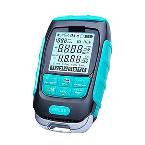 JOJIDE Netzwerk Tester, Hochpräziser MT-7616 Leistungsmesser, 4-in-1 multifunktionaler optischer Stifttester, getrennter LAN-Kabelfehlertest,für Glasfaser-Netzwerkkabeltest(MT-7615 15mW) von JOJIDE