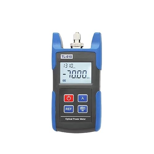 Netzwerk Tester, Mini-Glasfaser-Leistungsmesser, optischer Handtester, präziser optischer Leistungsmesser-Tester, Glasfaser-Tester, Präzision TL510A,für Glasfaser-Netzwerkkabeltest(-50to26) von JOJIDE