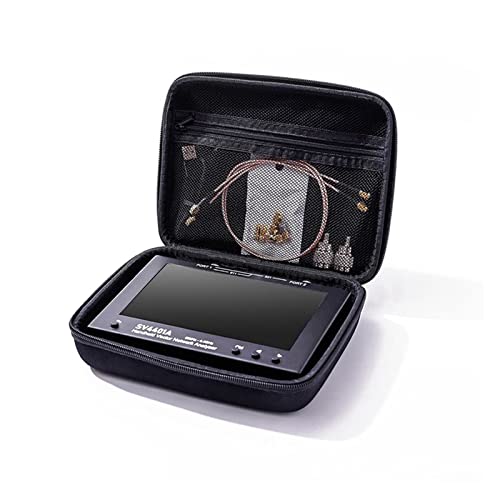 Spectrum Analyzer, 50 kHz-4,4 GHz tragbar VNA Vektor -Netzwerkanalysator MF lf HF VHF UHF Frequenz mit 7 Zoll berührbarem Bildschirm 8 GB Speicherkarte von JOJIDE