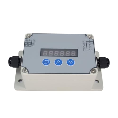 Wägezelle, 24-Bit-Digital-Wägetransmittermodul Anzeige Wägezellenverstärker-Controller, 485 0-10 V 4-20 mA optional, für tragbare elektronische Küchenwaage für Selberbauen(0-10V) von JOJIDE