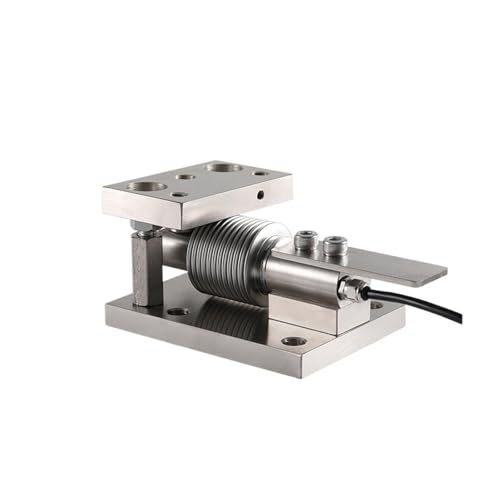 Wägezelle, Balgtyp-Wägezellensensor mit Wägeplattformmodul, Dynamometrie-Brückenwaage, Druckwaage, Bandwaagenreaktor, für tragbare elektronische Küchenwaage für Selberbauen(0-100KG KIT) von JOJIDE