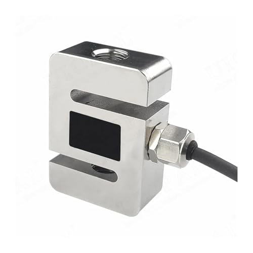 Wägezelle, S-Typ Spannungsdrucksensormodul Edelstahl Hochpräzise Miniatur-Wägezellen Wägesensoren 5 kg – 200 kg, für tragbare elektronische Küchenwaage für Selberbauen(0-100KG) von JOJIDE