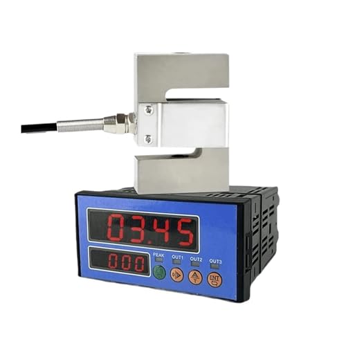 Wägezelle, S-Typ-Wiegesensor Gewichtssensor Wägezelle + Wägezellenanzeige Anzeige 100 Kg 200 Kg 300 Kg 500 Kg 2000 Kg 1 Tonne 2 T Biosensor, für tragbare elektronische Küchenwaage für Selberbauen(500 Wägezelle, S-Typ-Wiegesensor Gewichtssensor Wägezelle + Wägezellenanzeige Anzeige 100 Kg 200 Kg 300 Kg 500 Kg 2000 Kg 1 Tonne 2 T Biosensor, für tragbare elektronische Küchenwaage für Selberbauen(500 von JOJIDE
