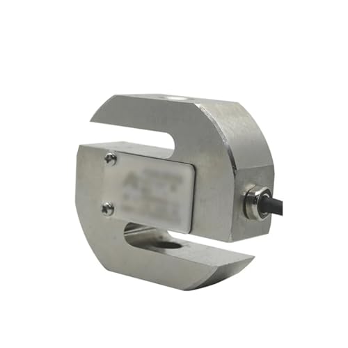 Wägezelle, Sensor 50 kg 100 kg/200 kg/300 kg Hochpräziser Kompressionsspannungssensor Typ S 1 t 2 t 3 t 5 t Wägezellen-Wiegesensor, für tragbare elektronische Küchenwaage für Selberbauen(1000KG) Wägezelle, Sensor 50 kg 100 kg/200 kg/300 kg Hochpräziser Kompressionsspannungssensor Typ S 1 t 2 t 3 t 5 t Wägezellen-Wiegesensor, für tragbare elektronische Küchenwaage für Selberbauen(1000KG) von JOJIDE
