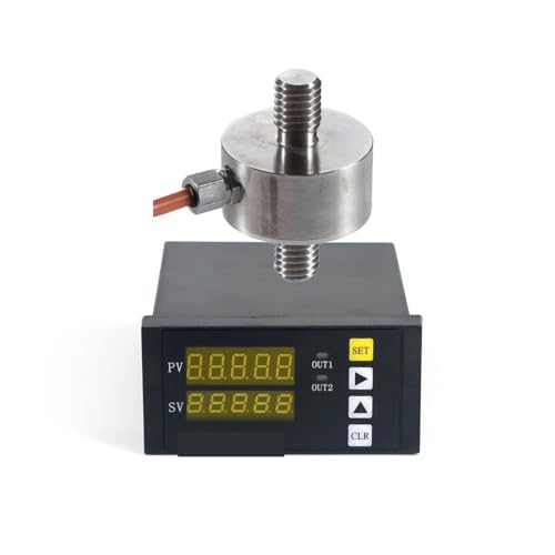 Wägezelle, Wägezellensensor + Anzeigeanzeige, Testspannungs- Und Druckkraft-Gewichtsdrucksensor For Waage, für tragbare elektronische Küchenwaage für Selberbauen(0-10KG Indicator) von JOJIDE