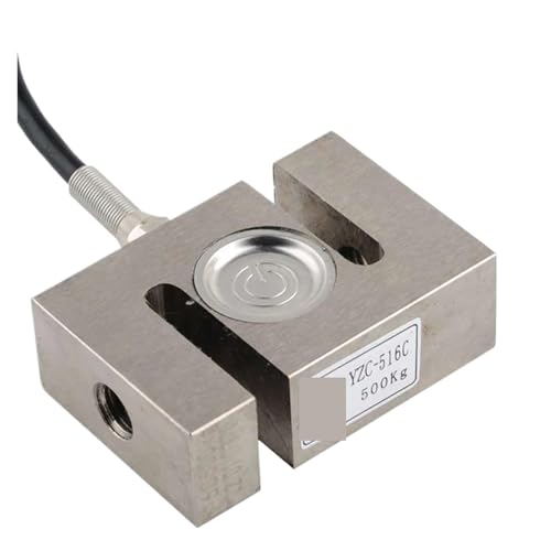 Wägezelle, YZC-516C S Typ Wiegesensor 100kg 200kg 300kg 500kg 1T 2T Zugdrucksensor Elektronischer Gewichtssensor Wägezelle, für tragbare elektronische Küchenwaage für Selberbauen(500KG with HX711) Wägezelle, YZC-516C S Typ Wiegesensor 100kg 200kg 300kg 500kg 1T 2T Zugdrucksensor Elektronischer Gewichtssensor Wägezelle, für tragbare elektronische Küchenwaage für Selberbauen(500KG with HX711) von JOJIDE