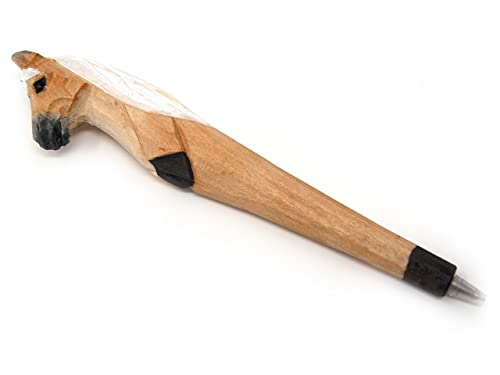 JOJO Holzkugelschreiber - Pferd mit heller Mähne, ca. 20cm von JOJO
