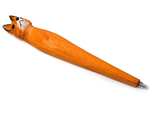 JOJO Holzkugelschreiber - Fuchs, ca. 20cm von JOJO