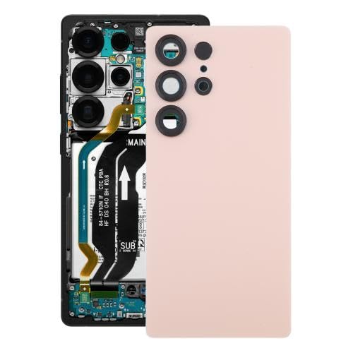 JOJOMALL HKTRYJ RNRSTH for Galaxy S25 Ultra SM-S938 OEM-Akku-Rückabdeckung mit Kameraobjektivabdeckung(Gold) von JOJOMALL