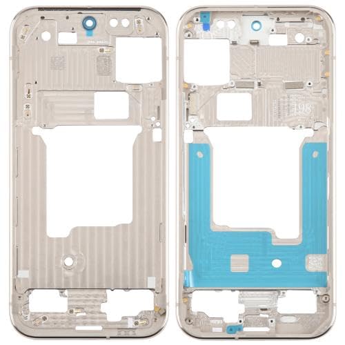 JOJOMALL HWEDZ DSZQKS Mittelrahmenblende für Pixel9Pro, goldfarben von JOJOMALL