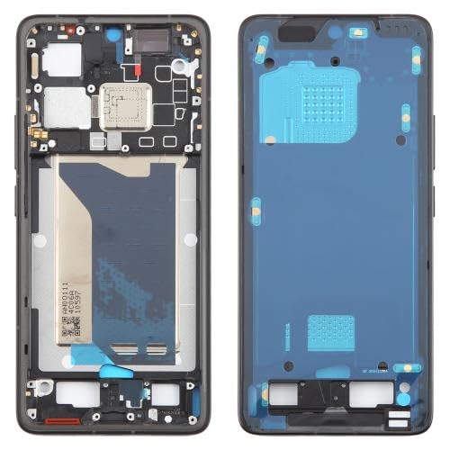 JOJOMALL HWEDZ DSZQKS Mittelrahmenblende für Red-mi K80 Pro, Schwarz von JOJOMALL