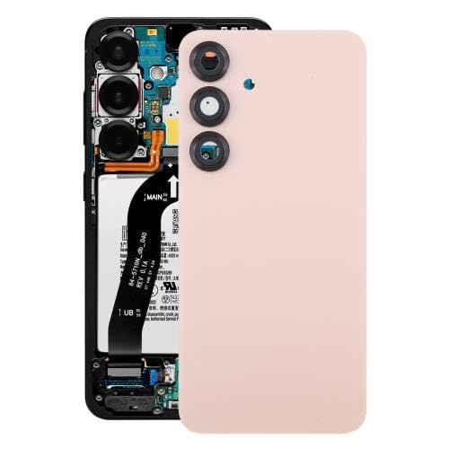 JOJOMALL HWEDZ RNRSTH Akkudeckel für Galaxy S25 SM-S931 (OEM), mit Kameralinsenabdeckung, goldfarben von JOJOMALL