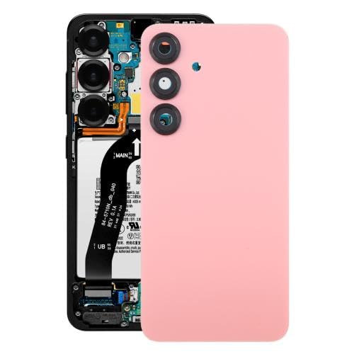 JOJOMALL HWEDZ RNRSTH Akkudeckel für Galaxy S25 SM-S931 (OEM) mit Kameralinsenabdeckung, Rot von JOJOMALL