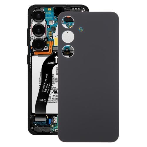 JOJOMALL HWEDZ RNRSTH Akkudeckel für Galaxy S25 SM-S931 (schwarz) von JOJOMALL