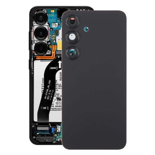 JOJOMALL HWEDZ RNRSTH Akkudeckel für Galaxy S25 SM-S931 (schwarz) von JOJOMALL