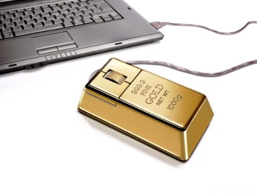 Goldbarren USB Mouse von JOKA GmbH international