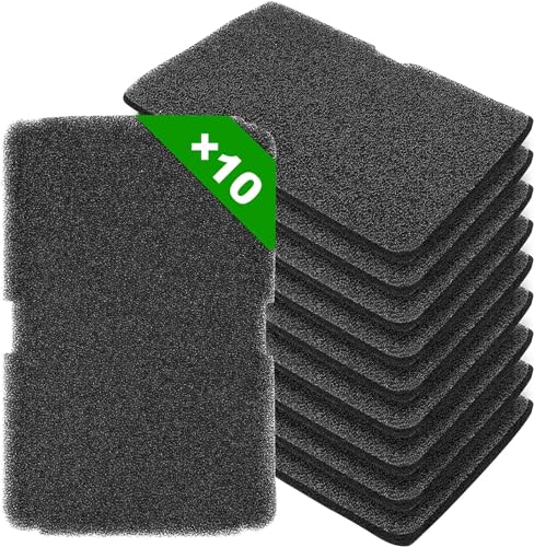 JOLIGAEA 10x Trockner Filter Ersatzteile für Beko Grundig Blomberg ElektraBregenz, Wärmetauscher Filter Dryer filter Schaumstofffilter Schwammfilter Filtermatte für Wäschetrockner Wärmepumpentrockner von JOLIGAEA