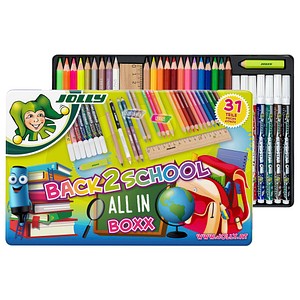 JOLLY BACK2SCHOOL Malset farbsortiert, 1 Set von JOLLY