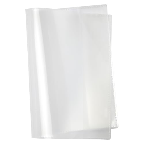 JOLLY Jollycover Heftschoner A6 hoch, farblos, 10 Stück, extra stark, kinderfest, mit Ultraschallverschweißung, 160µm Polypropylen, ideal für Notizhefte, umweltfreundlich JOLLY Jollycover Heftschoner A6 hoch, farblos, 10 Stück, extra stark, kinderfest, mit Ultraschallverschweißung, 160µm Polypropylen, ideal für Notizhefte, umweltfreundlich von JOLLY