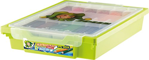 JOLLY Supersticks Aqua Big Box – Kindertagesstätten-Set mit 240 Aquarellierbaren Stiften in 12 Ergänzungsfarben, Leuchtend & Ungiftig, Stapelbar und Leicht zu Reinigen, 100% Made in Austria von JOLLY