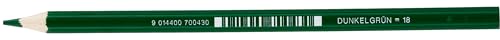 JOLLY Supersticks Kinderfest | bruchsichere Buntstifte für Kinder | Dutzendfaltschachtel | Dunkelgrün, 1 stück (1er Pack) von JOLLY