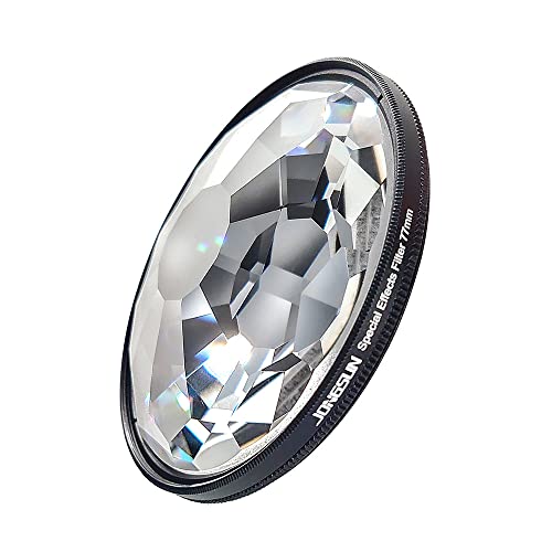 JONGSUN Kaleidoskop Prisma Spezialeffektfilter 77mm FX Glas Blendung Widescreen Film Anamorphotische DSLR Film Video Fotografie Kamera Filter Zubehör(Kaleidoscope) von JONGSUN